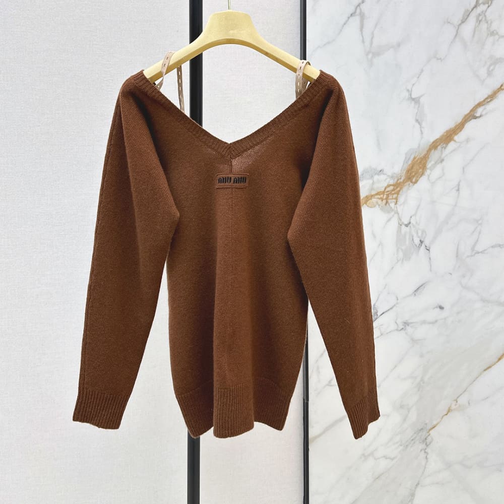 M1um1u WOMEN CARDIGAN(size:S|M|L)