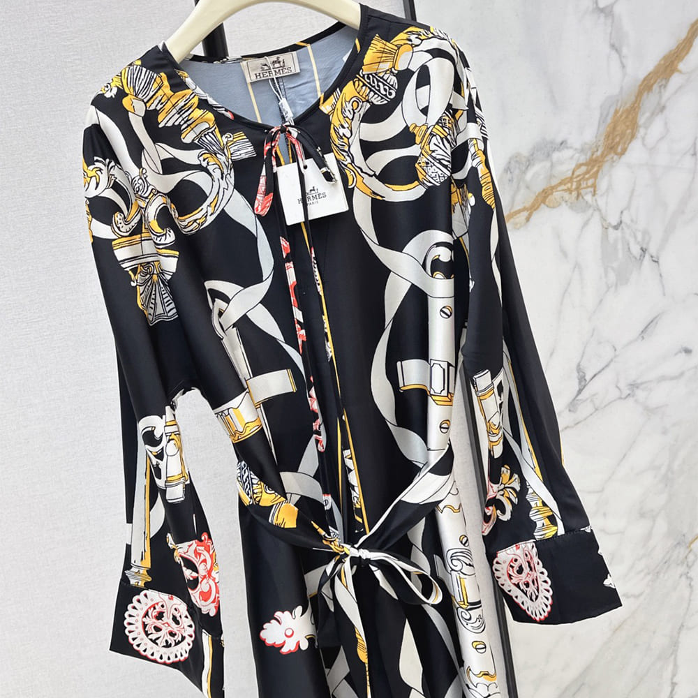 H**me5 WOMEN SILK DRESS(size:S|M|L|XL)