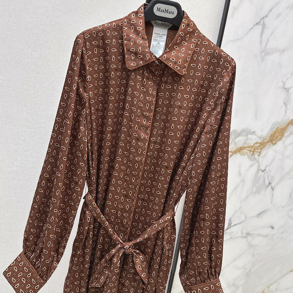 M*x M*ra women silk dress(size:s|m|l|xl)
