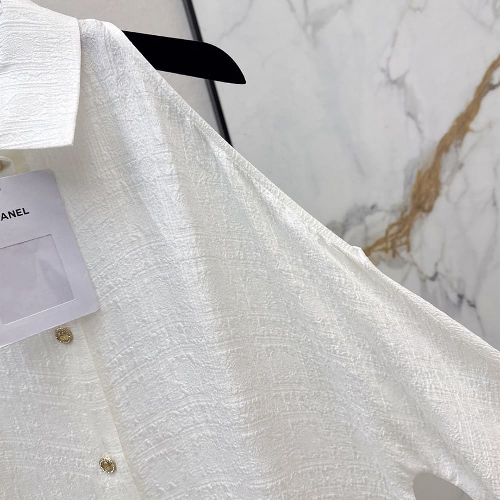 Ch**el WOMEN SILK SHIRT(size:S|M|L)