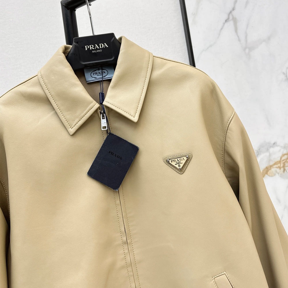 Pra*a WOMEN Genuine Leather COAT(size:S|M|L)