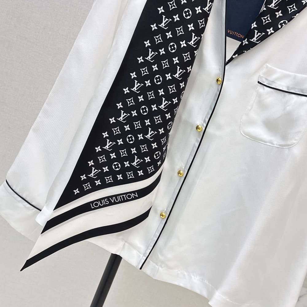LV WOMEN SILK SHIRT(size:S|M|L)