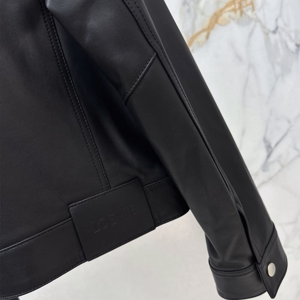 L0ew* WOMEN Genuine Leather COAT(size:S|M|L)