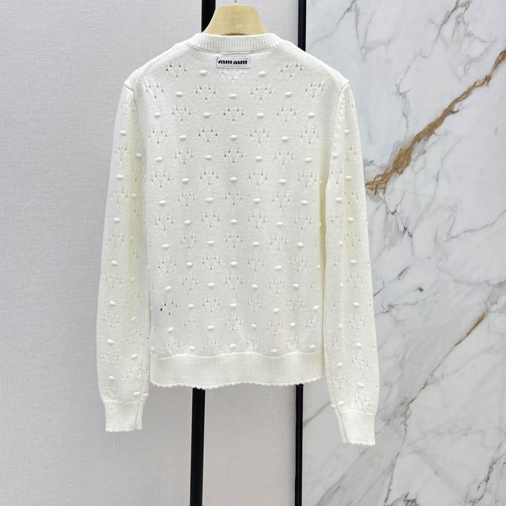 M1um1u WOMEN CARDIGAN(size:S|M|L)