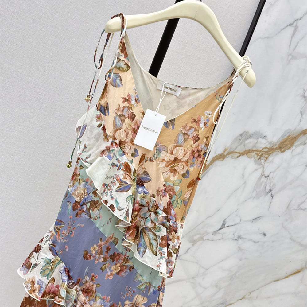 ZIMMERMANN WOMEN SILK DRESS(size:S|M|L)