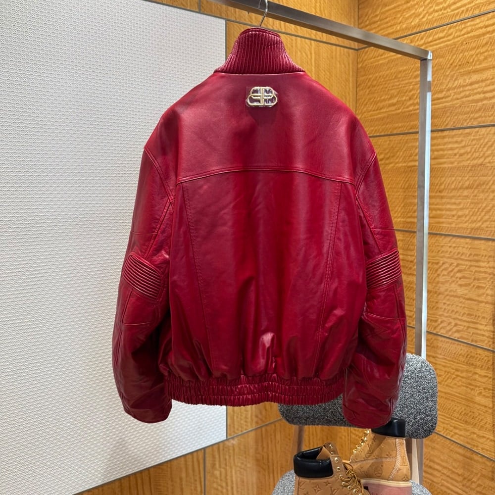Ba1en*iaga UNISEX Genuine Leather COAT(size:L|XL|XXL|XXXL)