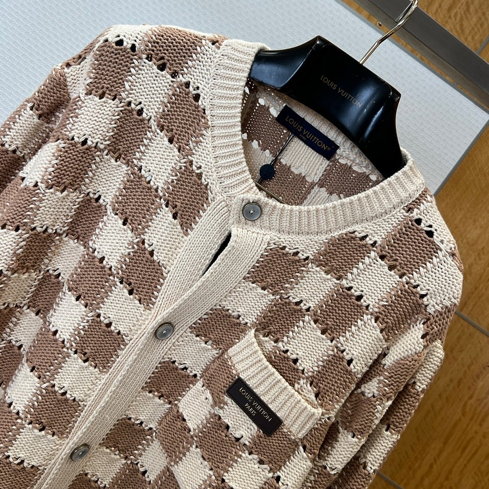 LV UNISEX CARDIGAN(size:XS|S|M|L)