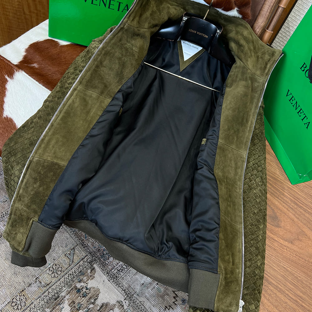 B0tt*ga Ven*ta UNISEX Genuine Leather COAT(size:48|50|52|54)