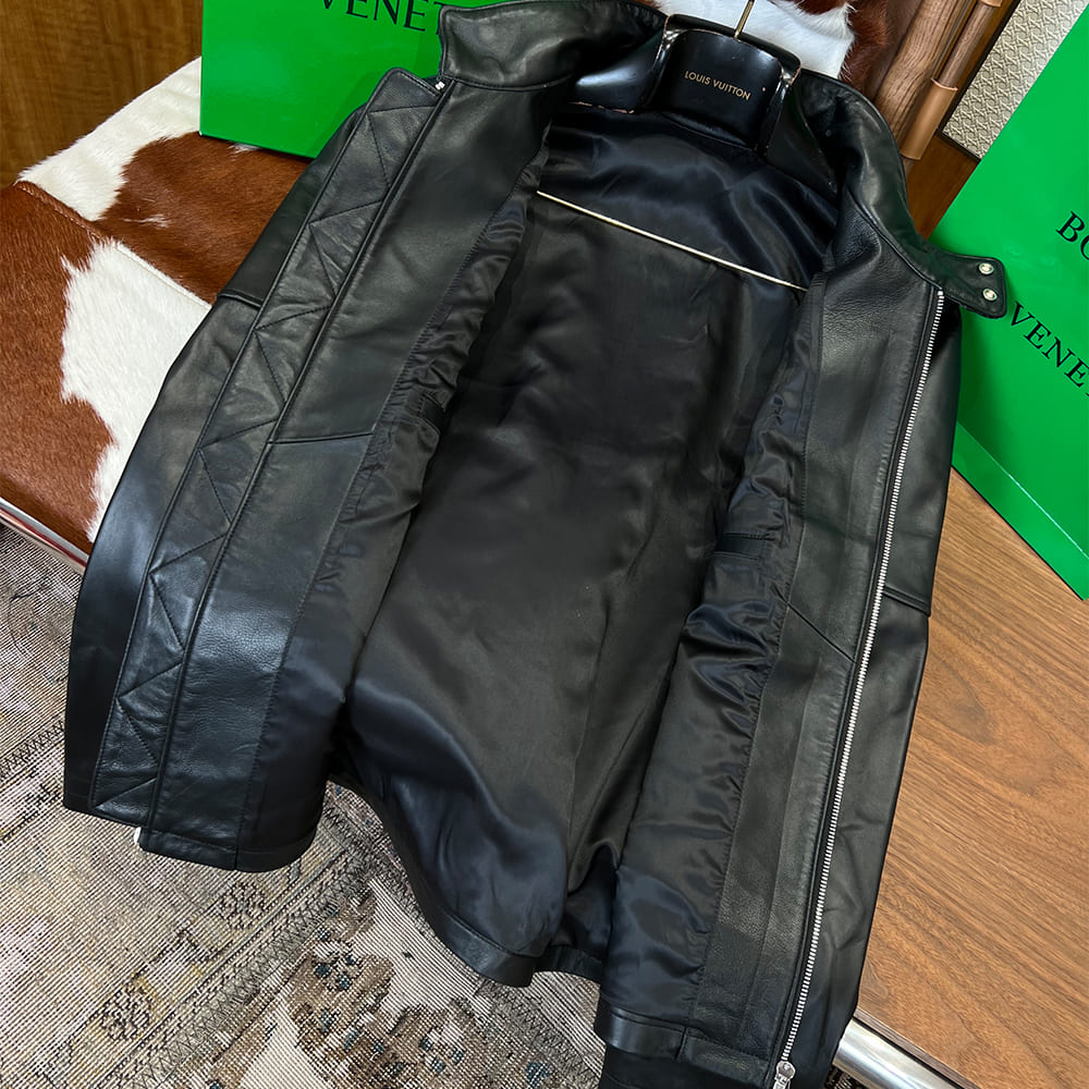 B0tt*ga Ven*ta UNISEX Genuine Leather COAT(size:S|M|L|XL)