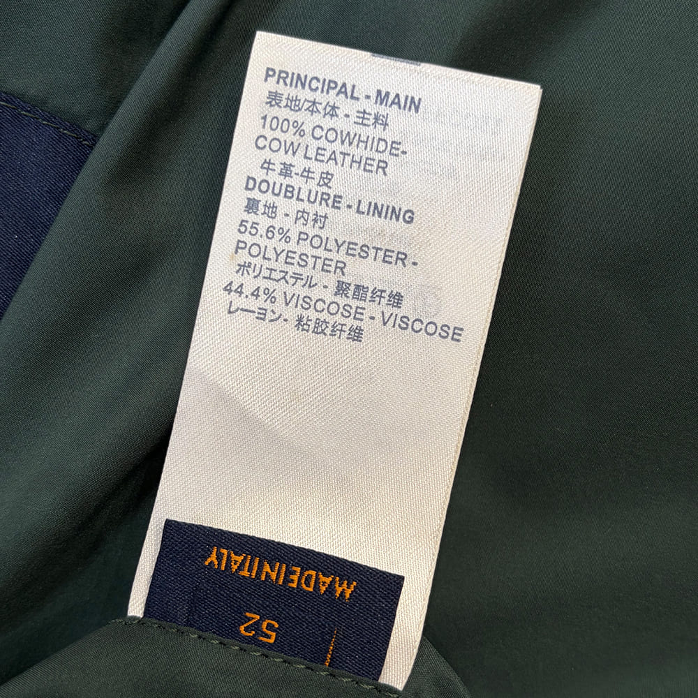 LV UNISEX Genuine Leather COAT(size:48|50|52|54|56)