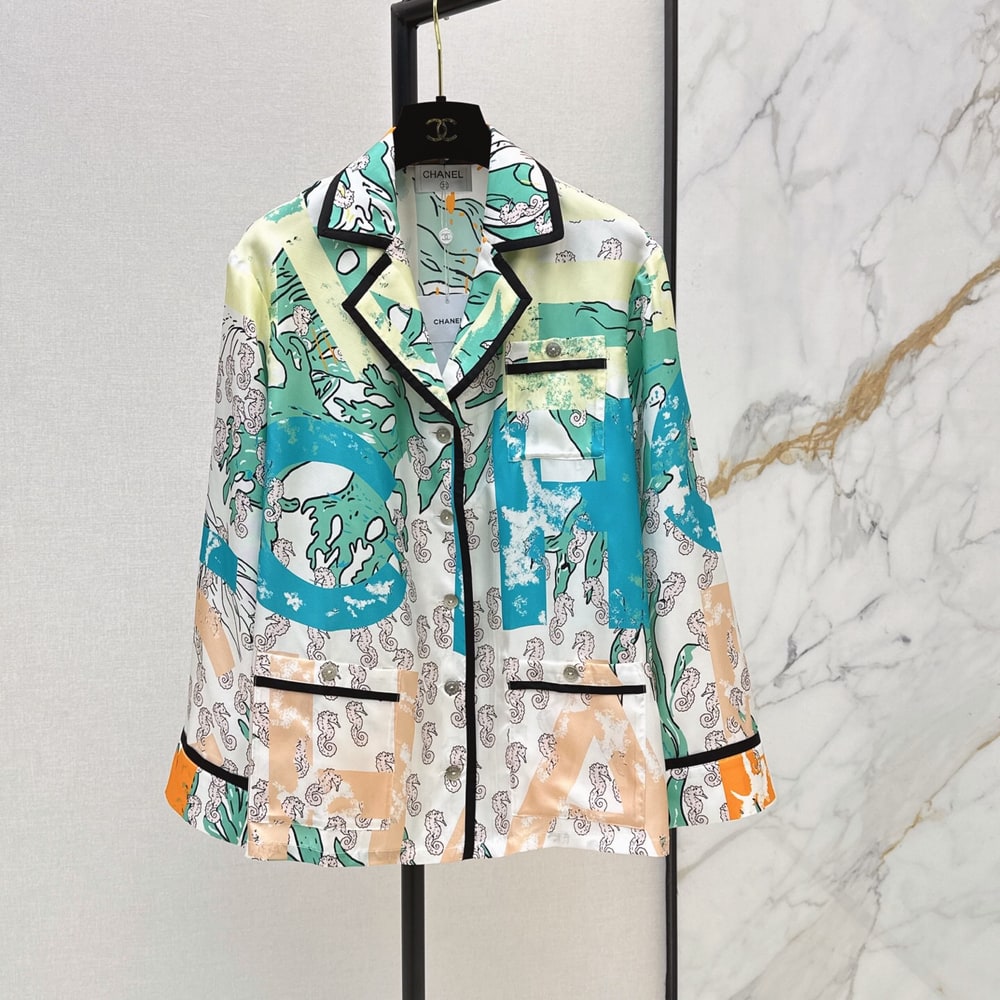 Ch**el WOMEN SILK SUIT(size:S|M|L|XL)