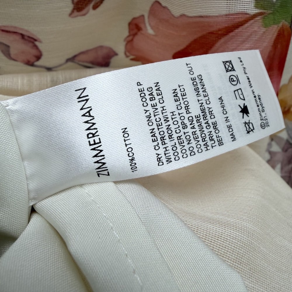 ZIMMERMANN WOMEN DRESS(size:S|M|L|XL)