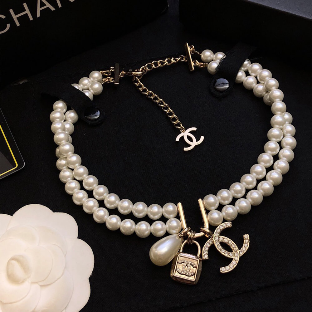Ch**el Pearl Necklace