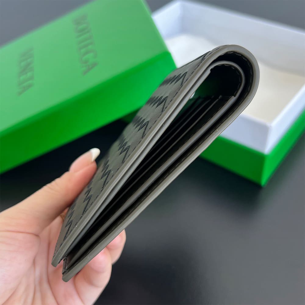 Intrecciato Piccolo Bi-Fold Wallet(HIGH-END GRADE)