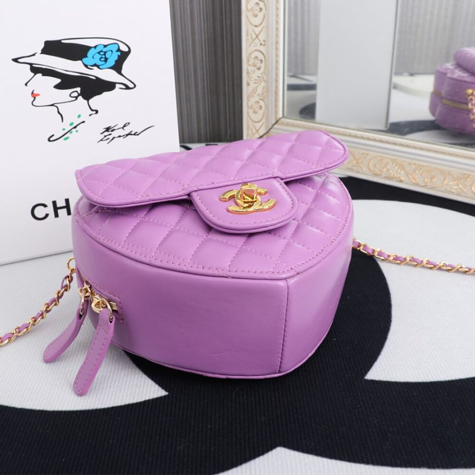 Ch**el 22s Heart Bag