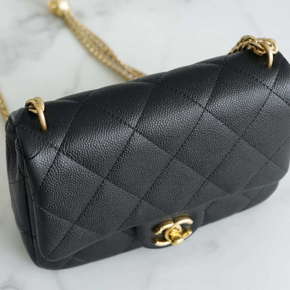 Ch**el Love Gold Ball Chain Shoulder Bag