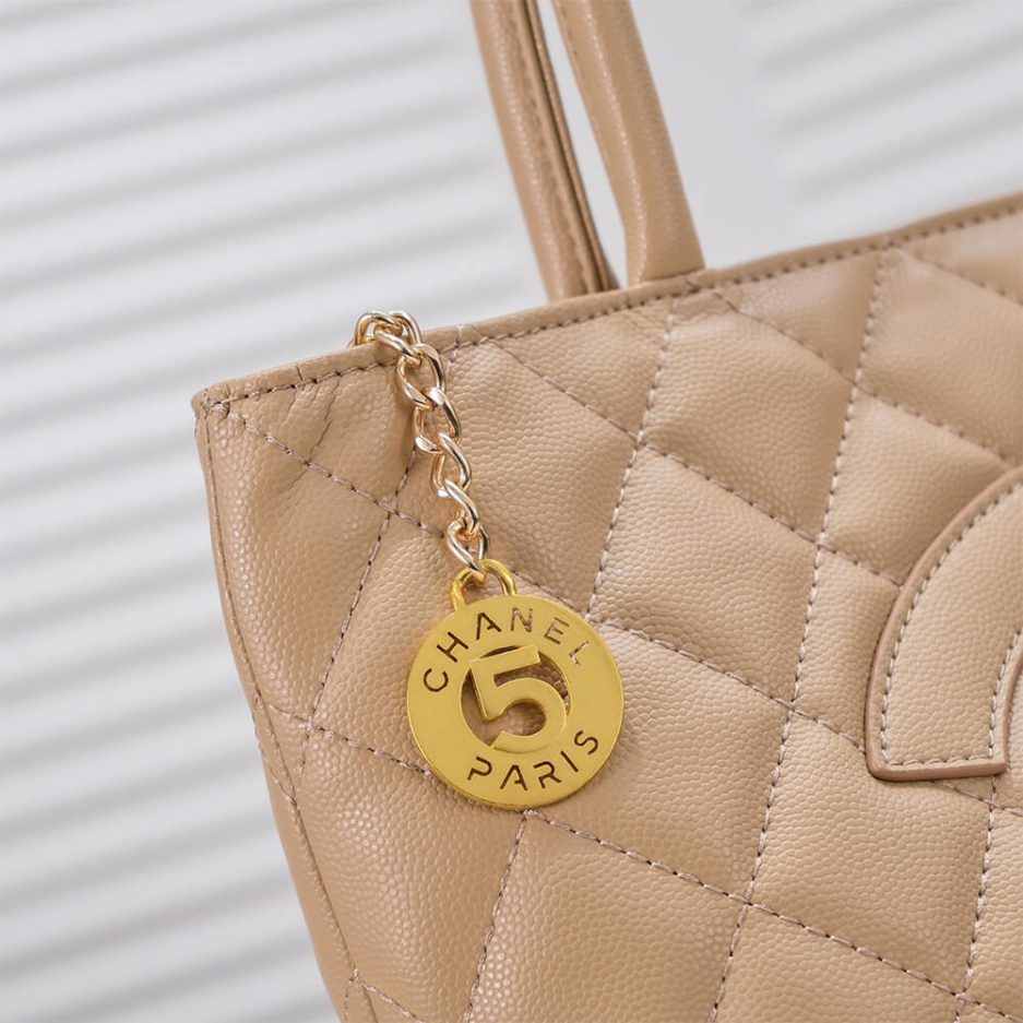 Ch**el Medallion Tote Bag