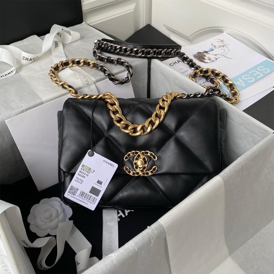 Ch**el 19 HANDBAG(HIGH-END GRADE)