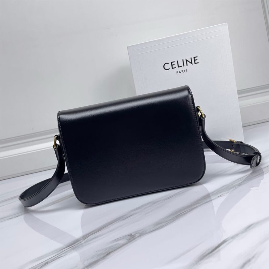 Ce1i*e CLASSIQUE TRIOMPHE BAG IN SHINY CALFSKIN(high-end grade)