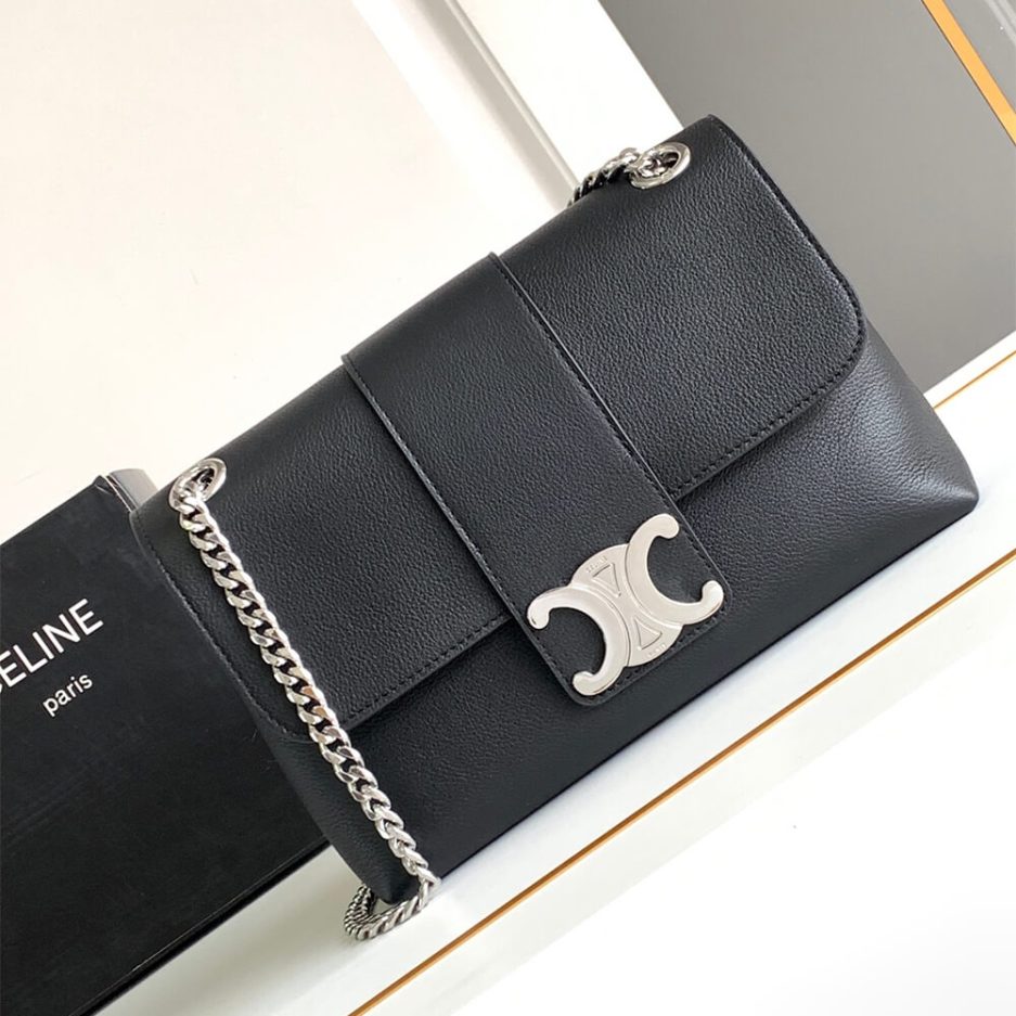 Medium Ce1i*e VICTOIRE bag in soft calfskin
