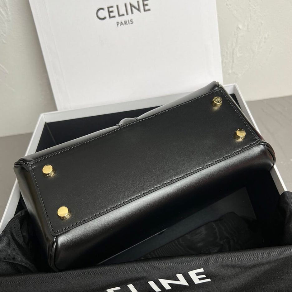 Ce1i*e SMALL 16 BAG IN SATINATED CALFSKIN(high-end grade)