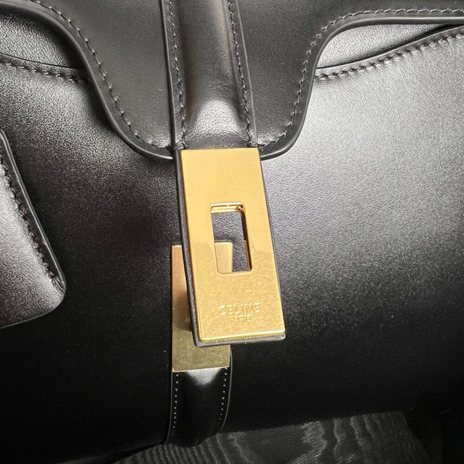 Ce1i*e SMALL 16 BAG IN SATINATED CALFSKIN(high-end grade)