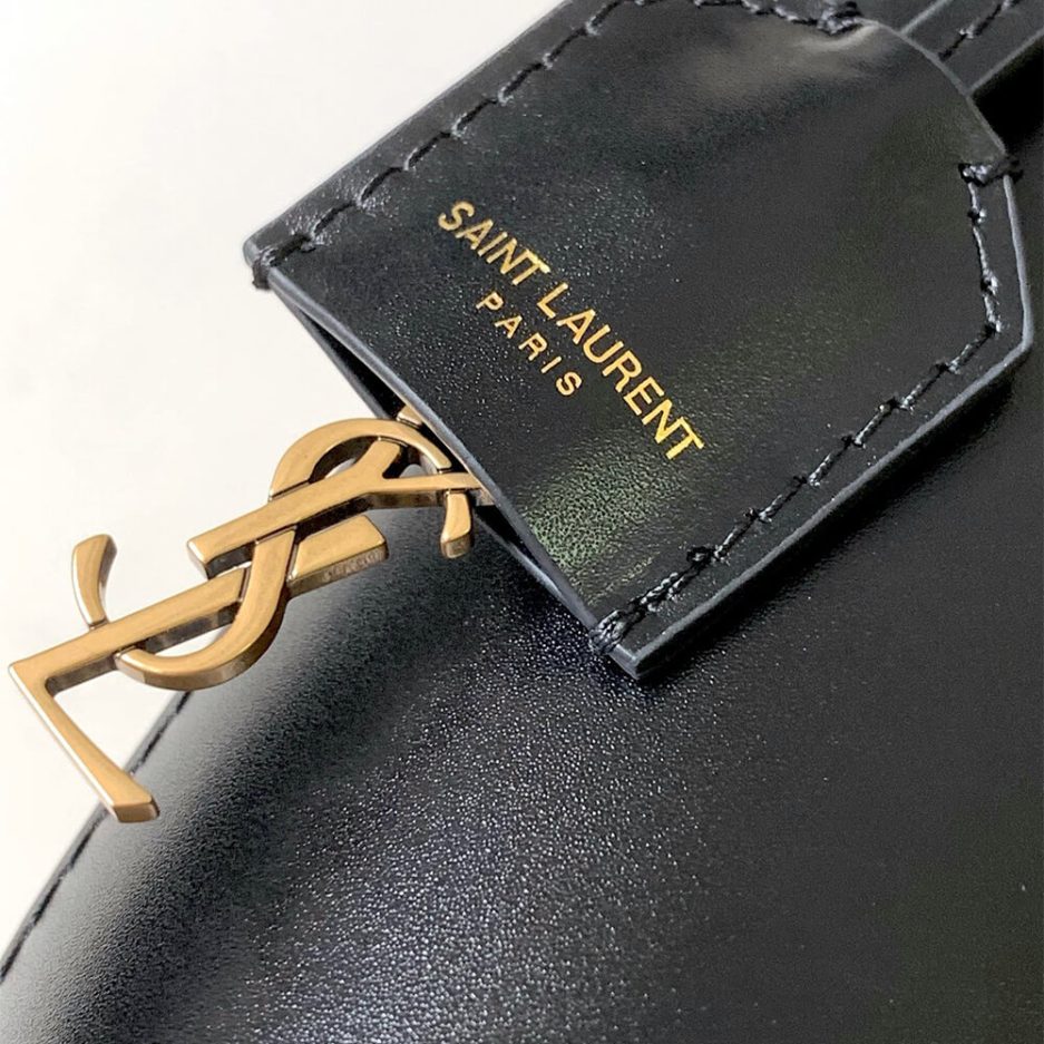 MINI TOY SHOPPING Sa1nt Lau*nt IN BOX LEATHER