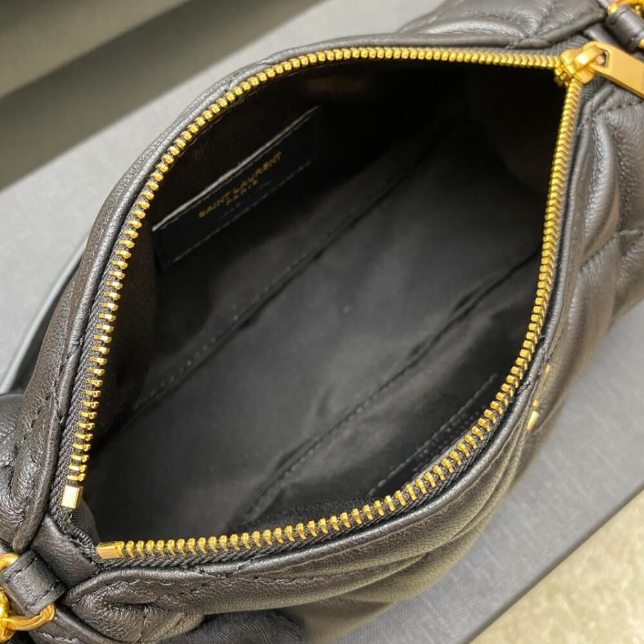 Y51 SADE MINI TUBE BAG IN QUILTED LAMBSKIN