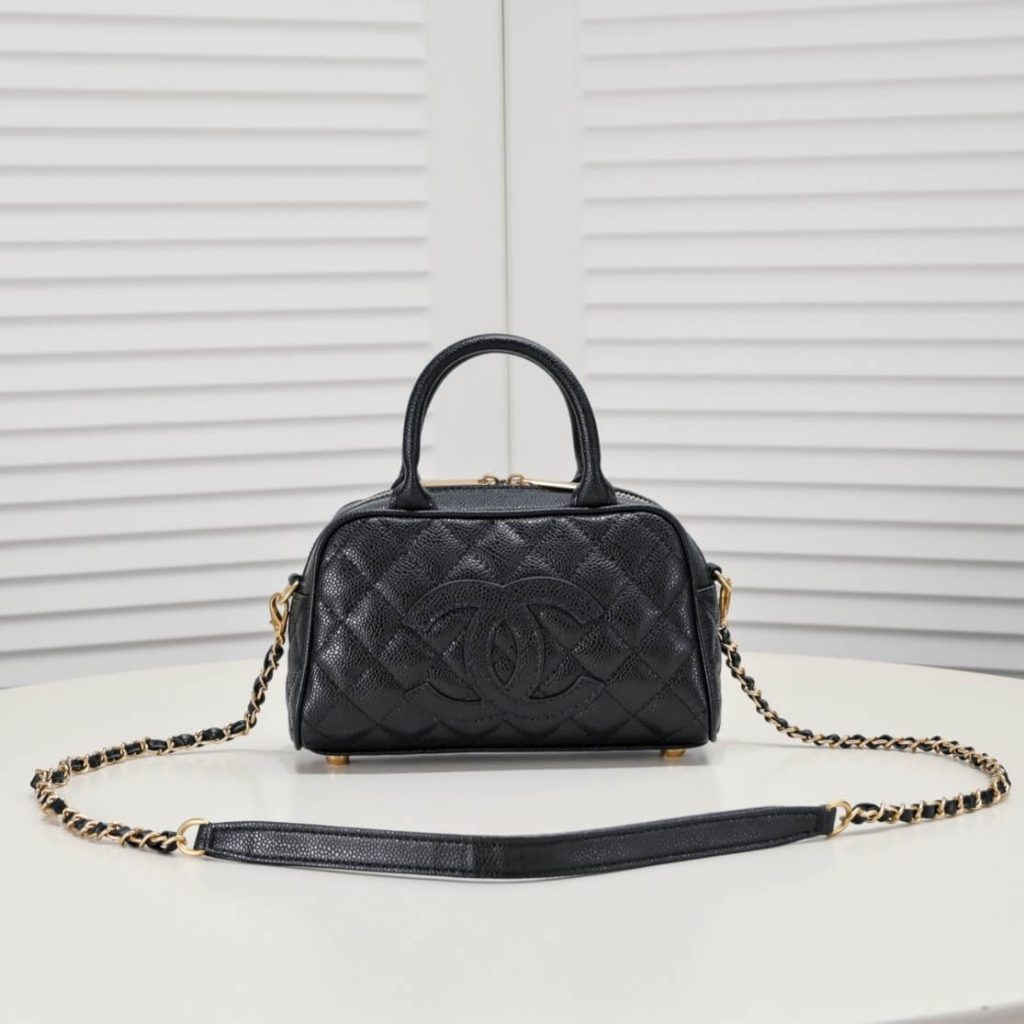 Ch**el Small Vintage Boston Bag