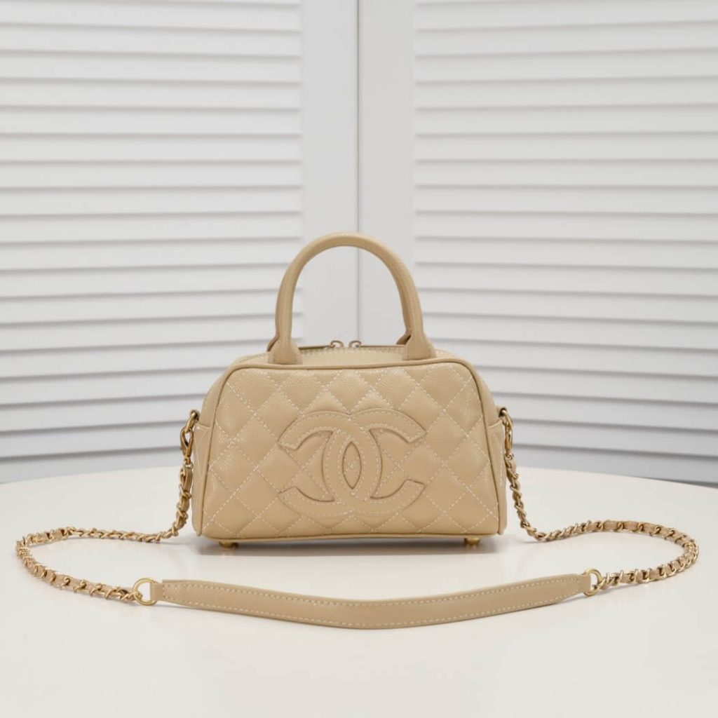 Ch**el Small Vintage Boston Bag