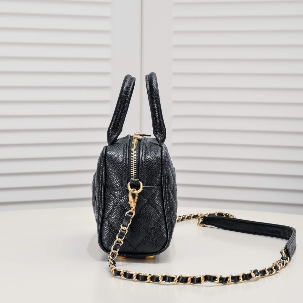 Ch**el Small Vintage Boston Bag