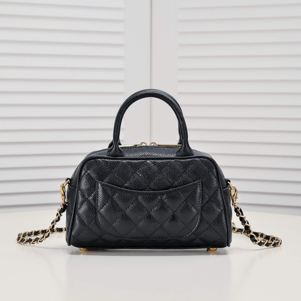 Ch**el Small Vintage Boston Bag