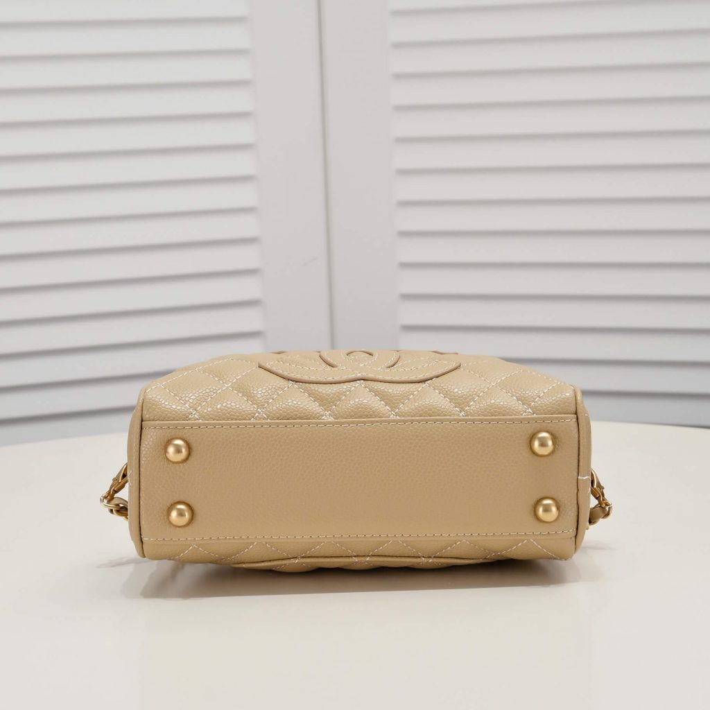Ch**el Small Vintage Boston Bag