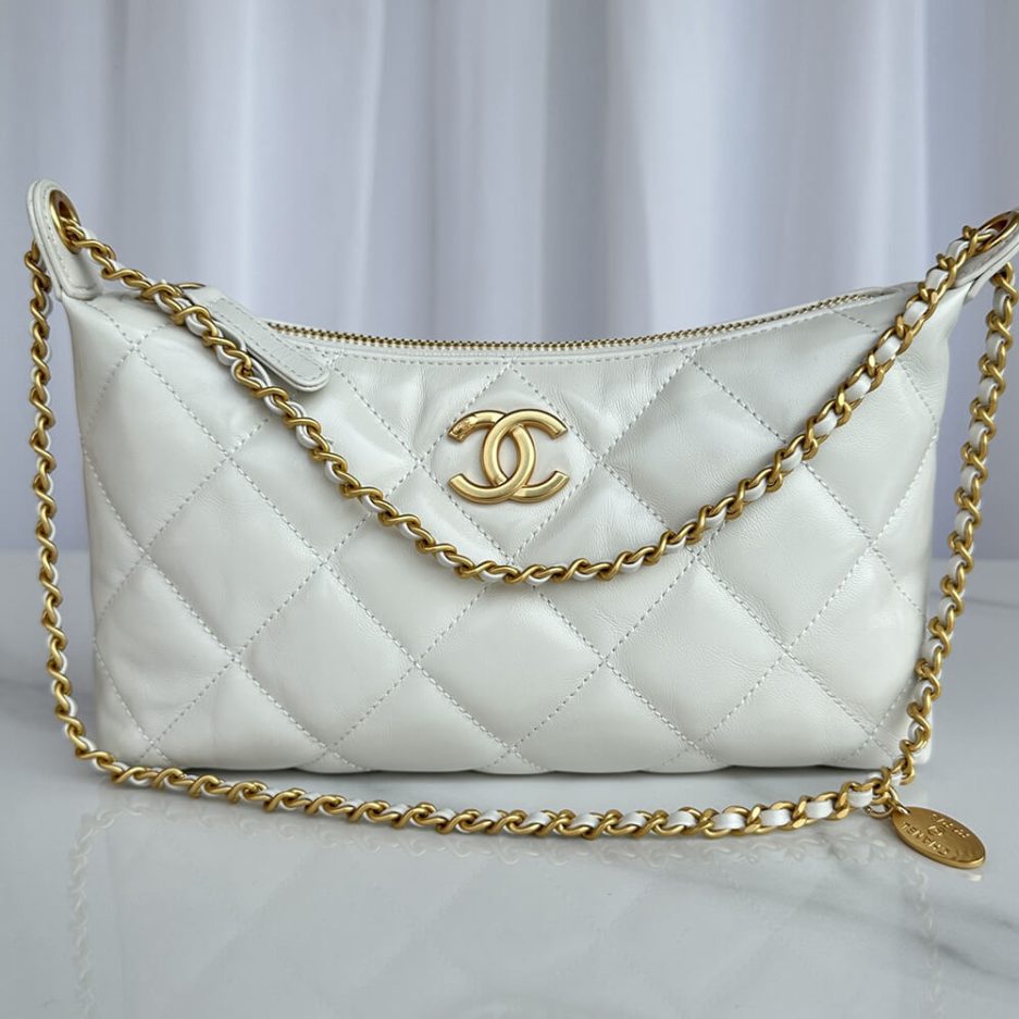 Ch**el SMALL Hobo Handbag